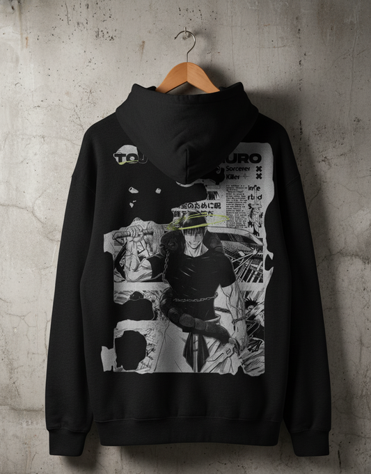 Toji Fushiguro Printed Hoodies