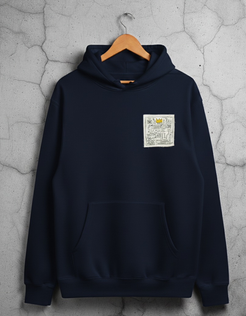 Whirling Printed Hoodies