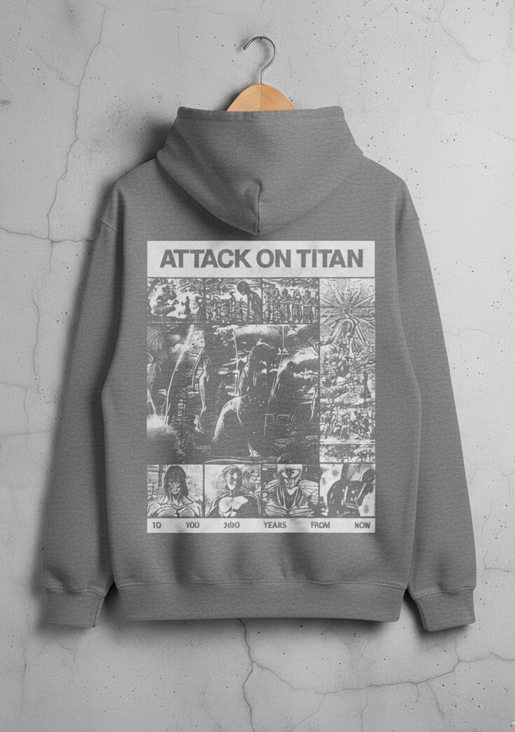 Attack on Titan 4 Printed Hoodies