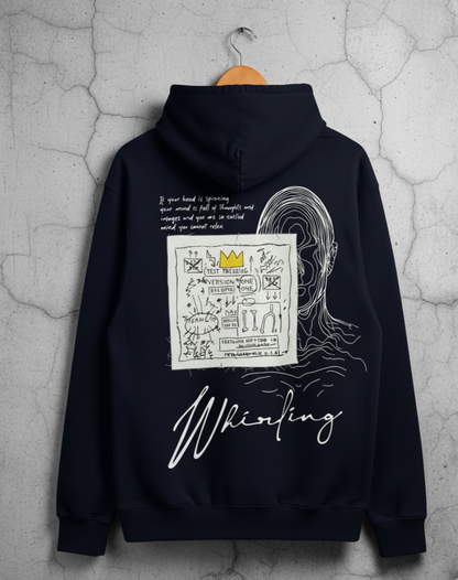 Whirling Printed Hoodies