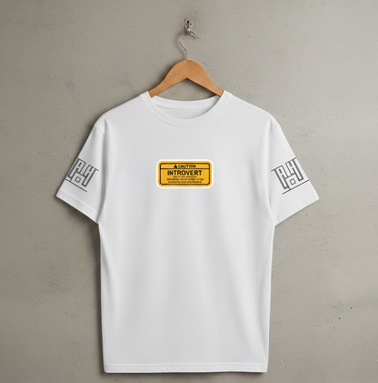 Printed Introvert T -Shirt