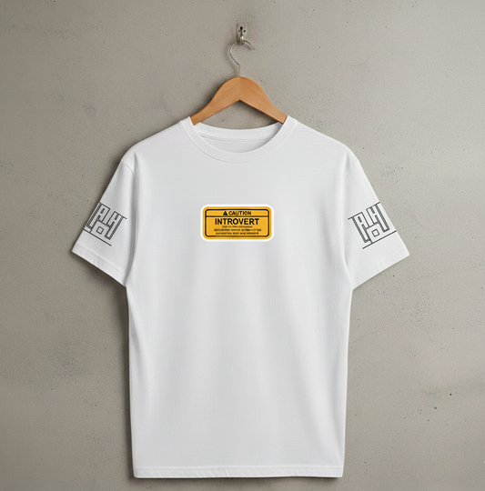 Printed Introvert T -Shirt