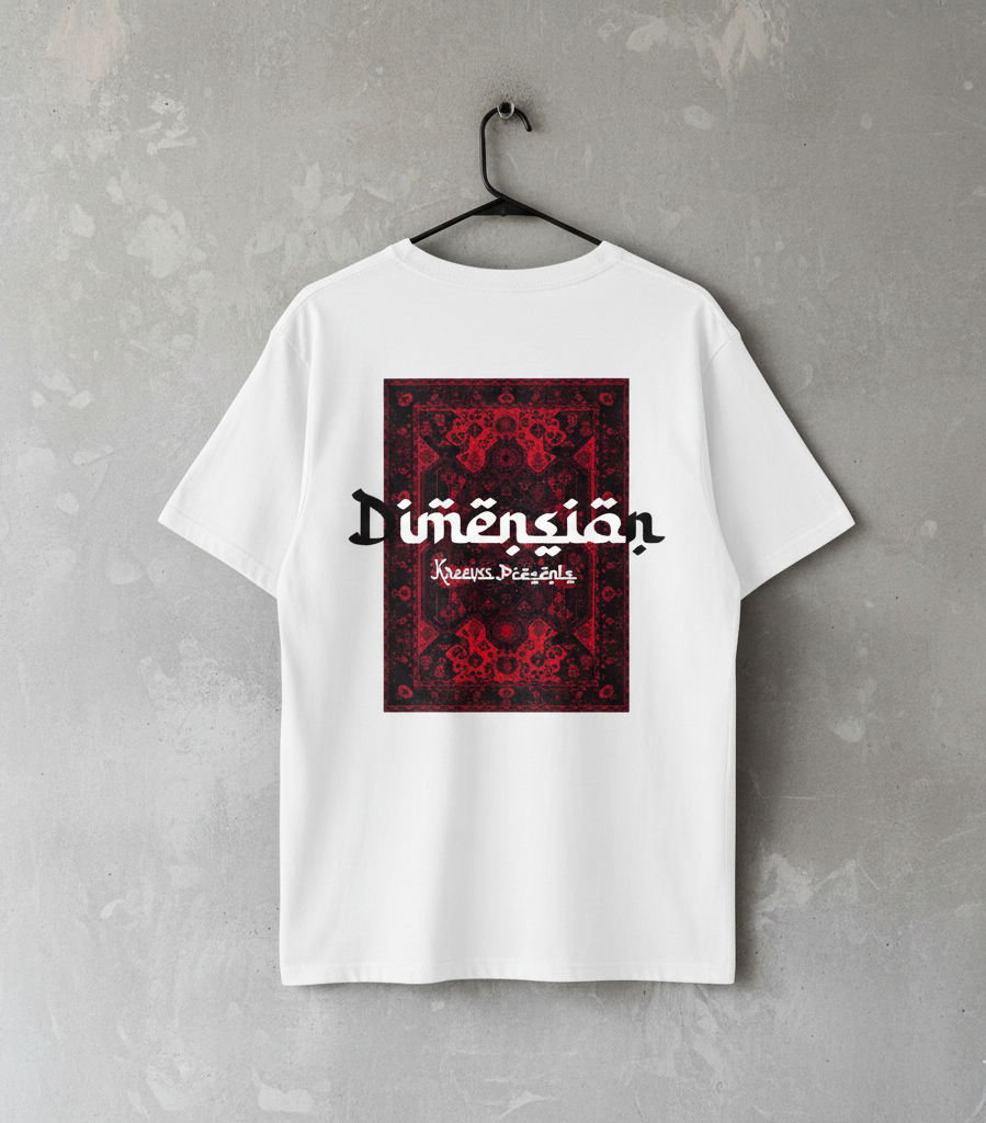 Dimension Oversized Graphic T-Shirt