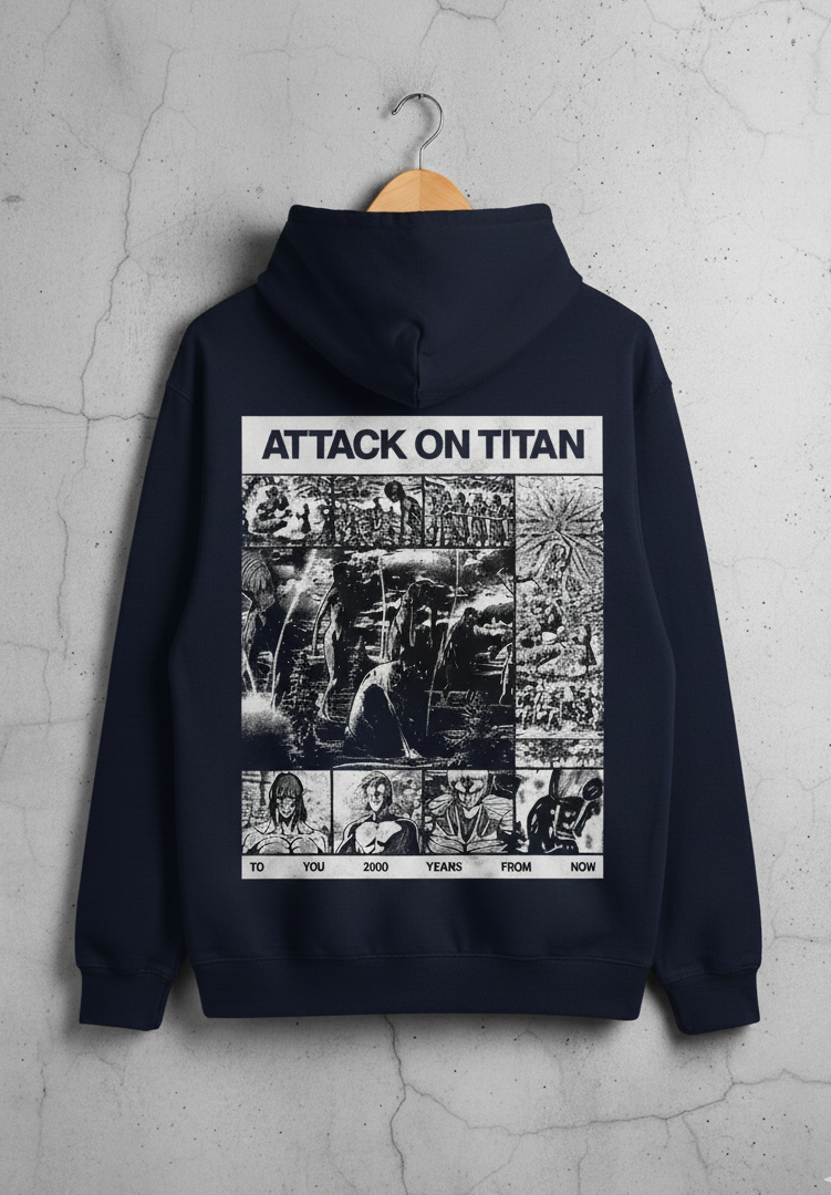 Attack on Titan 4 Printed Hoodies