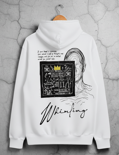 Whirling Printed Hoodies