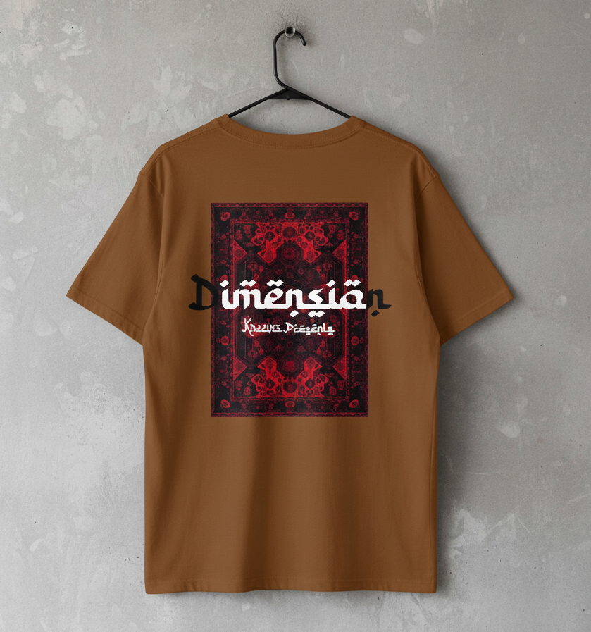 Dimension Oversized Graphic T-Shirt