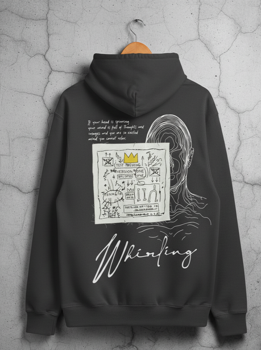Whirling Printed Hoodies