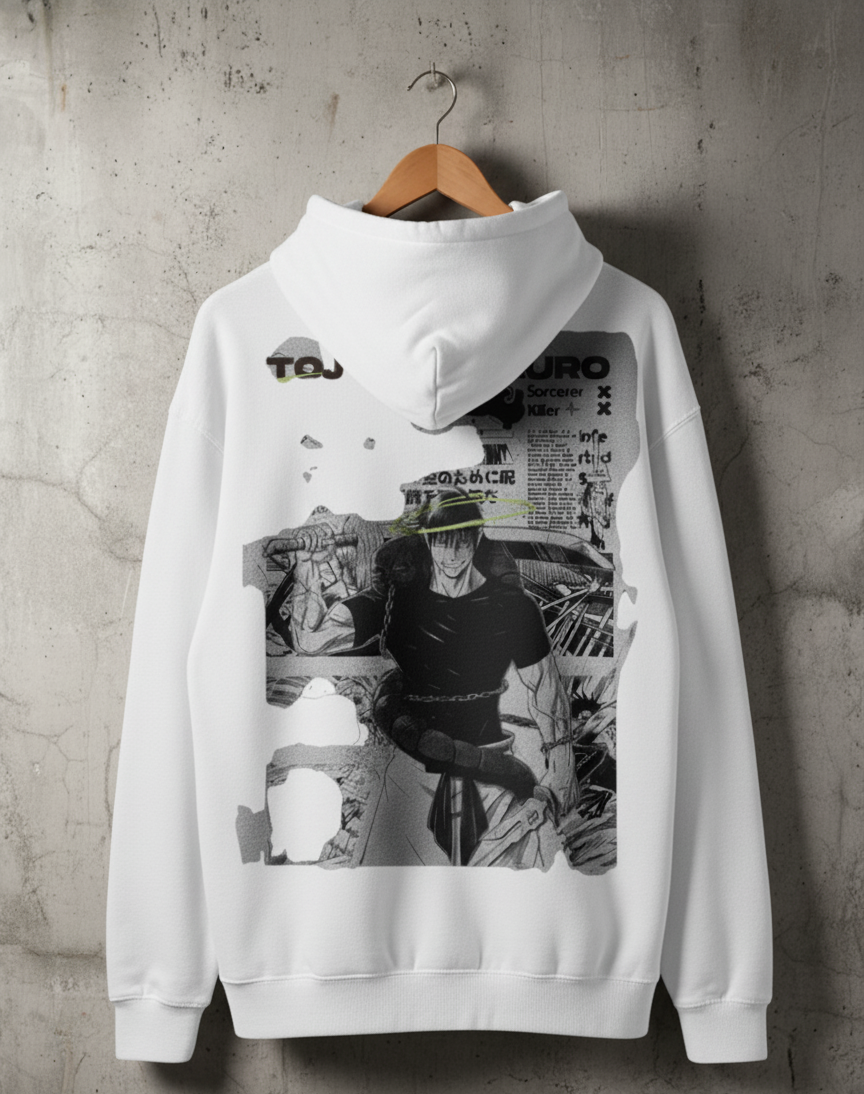 Toji Fushiguro Printed Hoodies