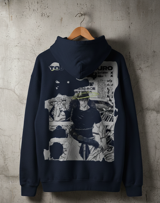 Toji Fushiguro Printed Hoodies