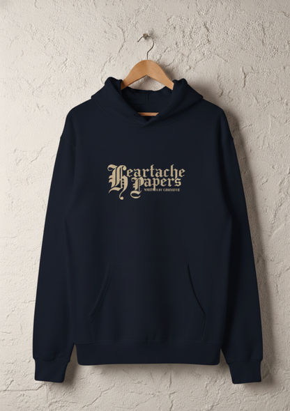 Heartache Papers Printed Hoodies