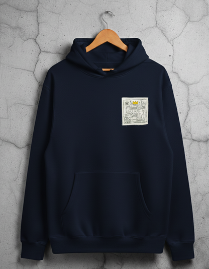 Whirling Printed Hoodies