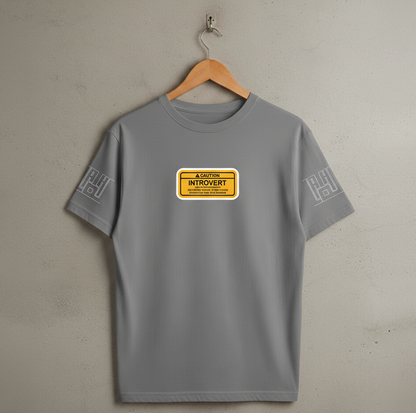 Printed Introvert T -Shirt