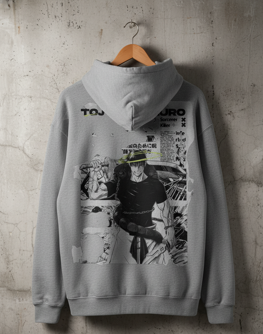 Toji Fushiguro Printed Hoodies