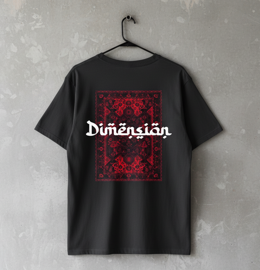 Dimension Oversized Graphic T-Shirt