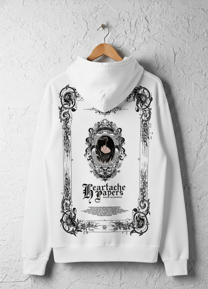 Heartache Papers Printed Hoodies